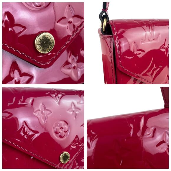 Louis Vuitton Monogram Sac Lucie Vernis Crossbody Bag - Picture 9 of 9